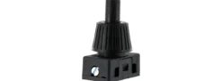 BRAWA 3524 Einbau-Druckschalter mit Mutter | Sockelmaß 22,5 x 15 mm | Elektrozubehör