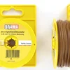 BRAWA 3212 Einzelader | 0,25 mm² | für dig. Einsatz | 25 m Abrollspule | Braun
