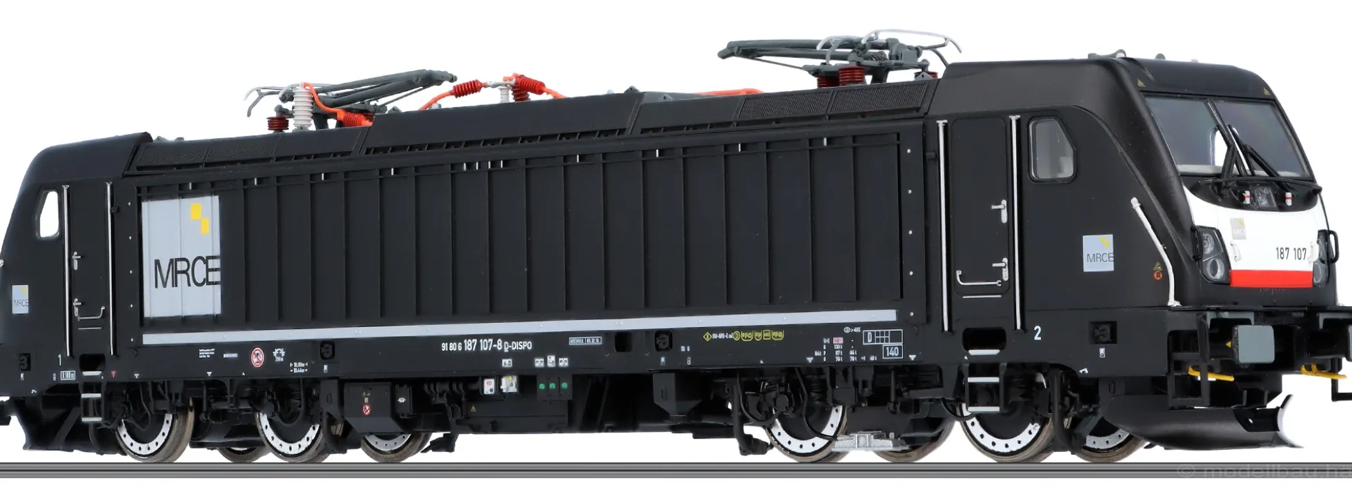 BRAWA 43828 E-Lok BR 187 TRAXX 3, MRCE | DC analog | Spur H0