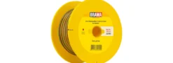 BRAWA 32393 Flachbandlitze 0,14mm² | 25 m | gelb / rot / grün | Elektrozubehör