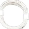 BRAWA 32409 Hochflexible Schaltlitze | 0,05 mm² | 10 m Ring | Weiß