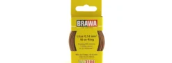 BRAWA 3104 Litze | 0,14 mm² | 10 m Ring | Braun