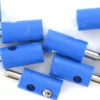 BRAWA 3055 Runde Querlochstecker | 2,5 mm | Blau | 10 Stück