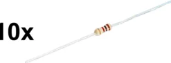 BRAWA 3913 Widerstand für LEDs | 1000 Ohm/0,25 W | 10 Stück | Beleuchtungszubehör