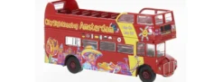 BREKINA 61116 AEC Routemaster offen Citysightseeing Amsterdam 1965 Busmodell 1:87