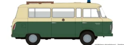 BREKINA 30048 Barkas B 1000 Bus 1960 - Volkspolizei | Blaulichtmodell 1:87