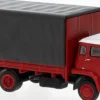 BREKINA 35907 Bedford TK Pritsche Plane 1960 rot LKW Modell 1:87