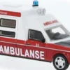 BREKINA BOS87717 Volvo 265 Ambulance Norway weiß/rot | Blaulichtmodell 1:87