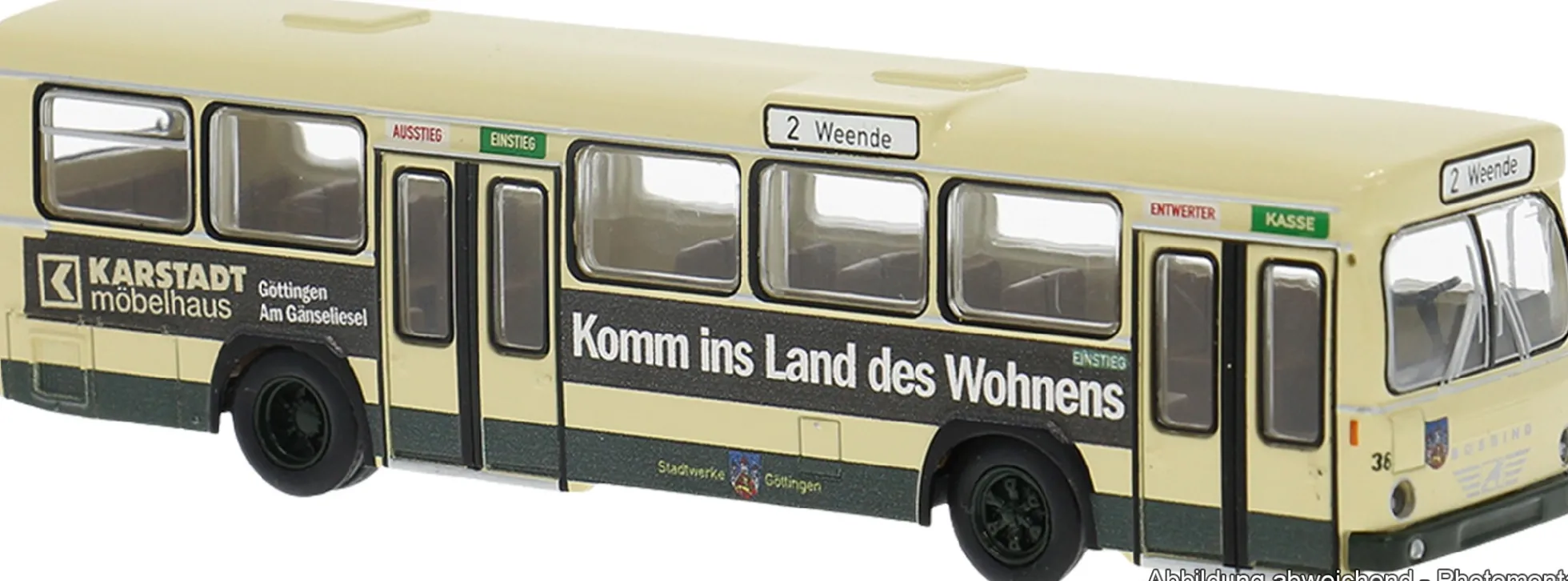 BREKINA 59157 Büssing BS 110 V Göttingen | Busmodell 1:87