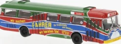 BREKINA 59372 Büssing Senator 12D EVAG Fahrer gesucht 1962 Busmodell 1:87