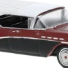 BREKINA 18178 Buick Century Caballero 1957 rot/schwarz | Modellauto 1:87