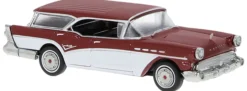 BREKINA 18181 Buick Century Caballero rot metallic/weiß 1957 | Modellauto 1:87