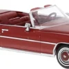BREKINA 19758 Cadillac Eldorado Convertible 1976 rot Automodell 1:87