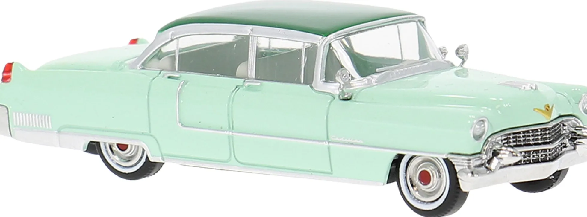 BREKINA 18353 Cadillac Fleetwood hellgrün/dunkelgrün | Modellauto 1:87
