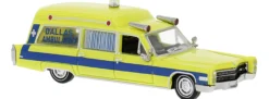 BREKINA 19779 Cadillac Miller Meteor Ambulance aus Dallas | Blaulichtmodell 1:87