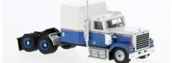 BREKINA 85781 Chevrolet Bison Solozugmaschine 3achs 1980 weiss blau LKW-Modell 1:87