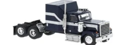 BREKINA 85785 Chevrolet Bison Solozugmaschine 3achs 1980 schwarz LKW-Modell 1:87