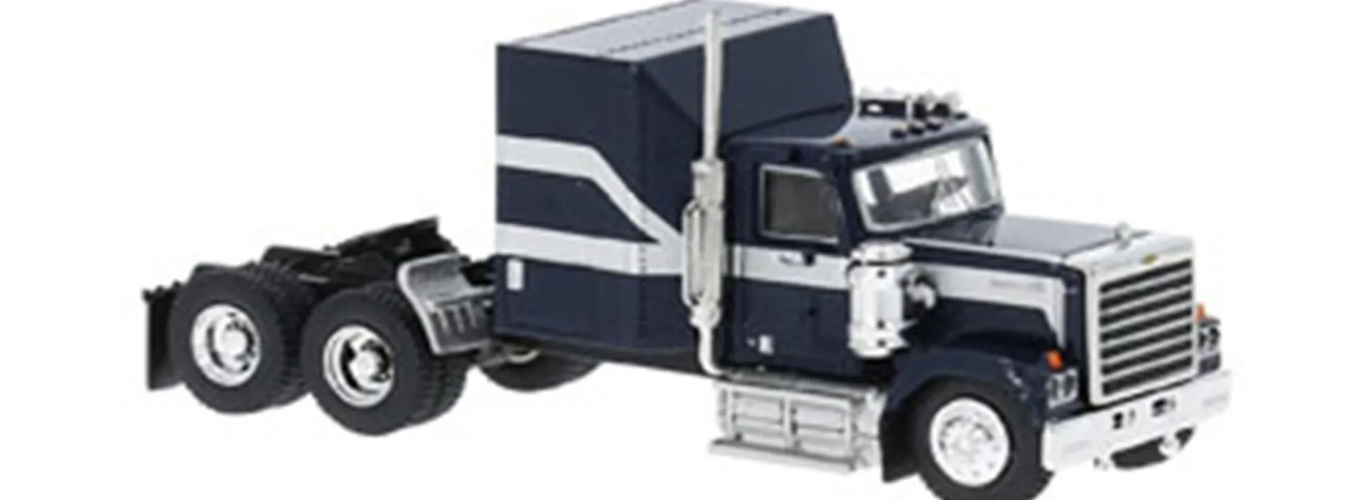 BREKINA 85785 Chevrolet Bison Solozugmaschine 3achs 1980 schwarz LKW-Modell 1:87