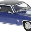 BREKINA 18381 Chevrolet Camaro blau/schwarz | Modellauto 1:87