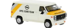BREKINA 18256 Chevrolet C20 Opel Euro Team | Modellauto 1:87
