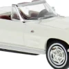 BREKINA 18031 Chevrolet Corvette C2 Cabrio offen weiß 1962 | Modellauto 1:87