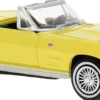 BREKINA 18030 Chevrolet Corvette C2 1962 - pastellgelb | Modellauto 1:87