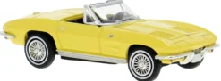 BREKINA 18030 Chevrolet Corvette C2 1962 - pastellgelb | Modellauto 1:87