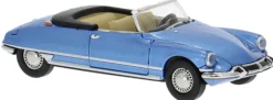 BREKINA 14235 Citroen DS Cabrio geöffnet blau metallic 1963 | Modellauto 1:87