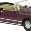 BREKINA 14237 Citroen DS 19 Cabriolet offen dunkelrot 1963 | Modellauto 1:87
