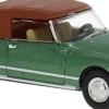 BREKINA 14238 Citroen DS 19 Cabriolet geschlossen grün 1963 | Modellauto 1:87