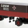 BREKINA 85228 DAF DO2000 PritschePlaneSattelzug Steef van Loon 1957 LKW-Modell 1:87