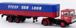 BREKINA 85281 DAF FT2600 PritschePlaneSattelzug Steef van Loon 1962 LKW-Modell 1:87