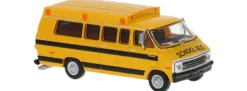 BREKINA 18310 Dodge B 200 Bus gelb School Bus | Busmodell 1:87