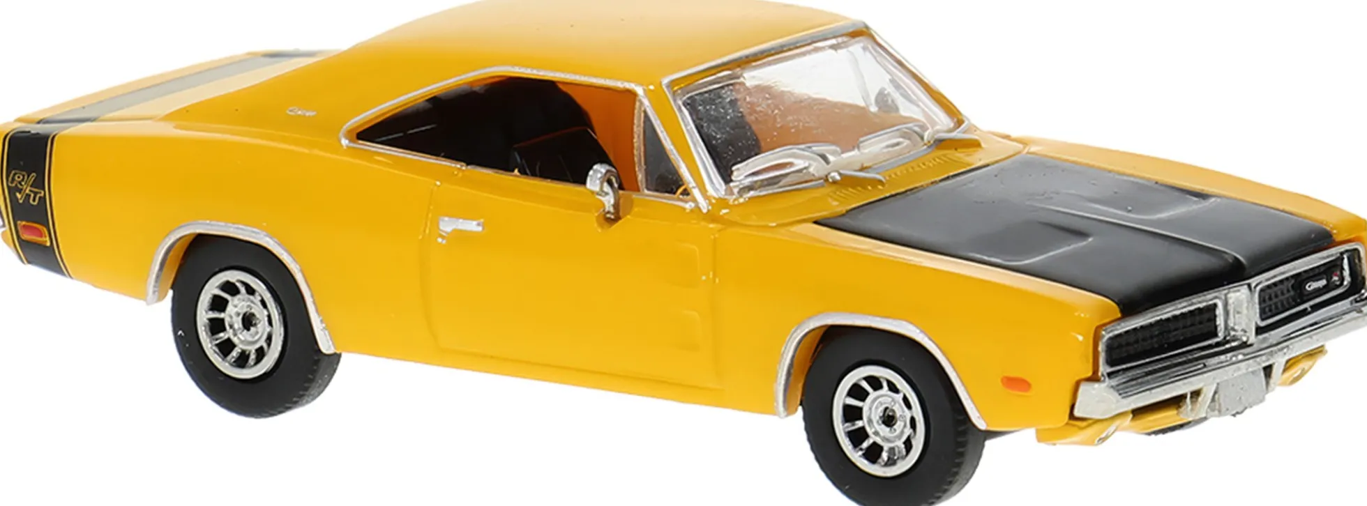BREKINA 18001 Dodge Charger dunkelgelb | Modellauto 1:87