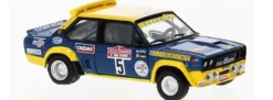 BREKINA 22658 Fiat 131 Abarth Olio Fiat Rallye San Remo Walter Röhrl No5 1977 Automodell 1:87