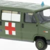 BREKINA 34912 Fiat Ducato Bus Militärambulanz 1982 Militärmodell 1:87