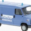 BREKINA 34917 Fiat Ducato Kasten Polizia Scientifica 1982 Blaulichtmodell 1:87