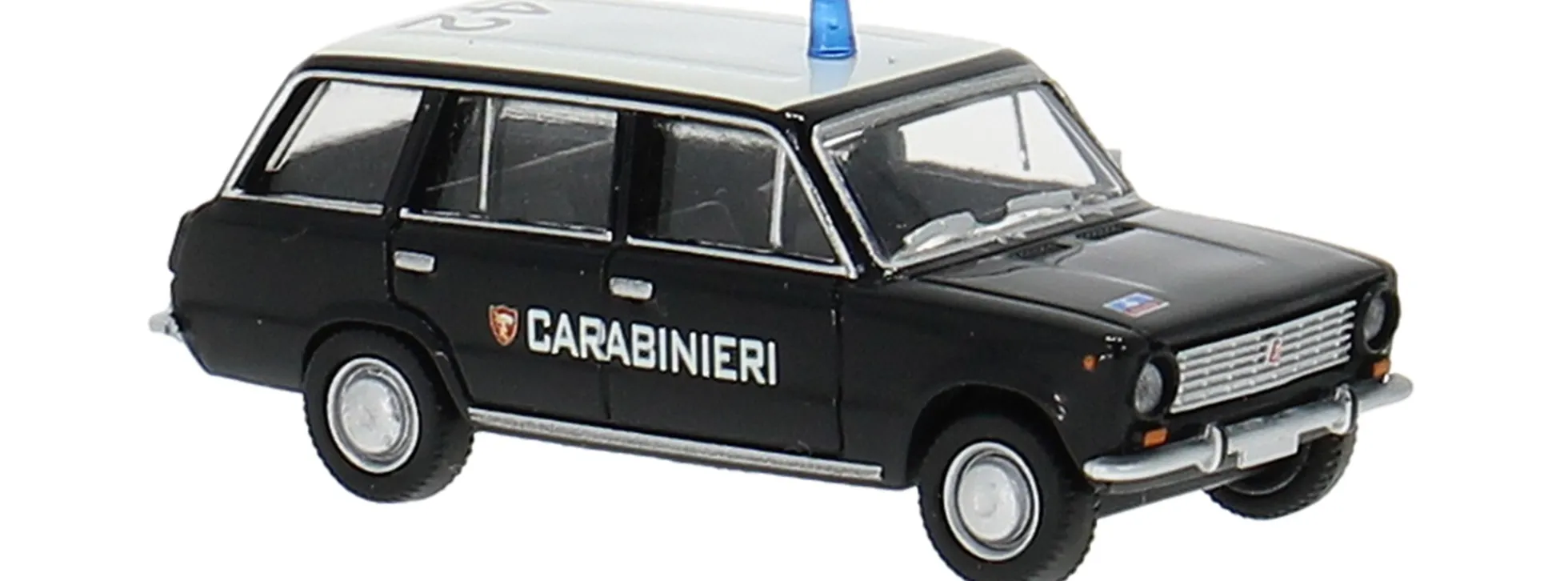 BREKINA 22427 Fiat 124 Familiare der Carabinieri | Blaulichtmodell 1:87