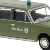BREKINA 22428 Fiat 124 Familiare der Polizia | Blaulichtmodell 1:87