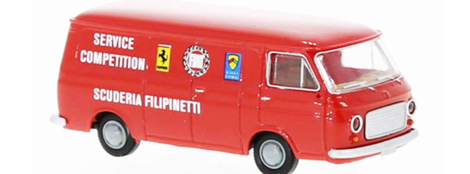 BREKINA 34466 Fiat 238 Kasten Scuderia Filipinetti Service 1966 Automodell 1:87