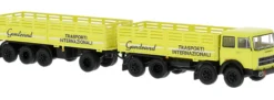 BREKINA 58546 Fiat 691 Millepiedi 1970 - Gondrand | LKW-Modell 1:87