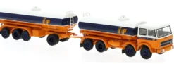 BREKINA 58556 Fiat 691 Millepiedi Tankhängerzug IP 1970 LKW-Modell 1:87