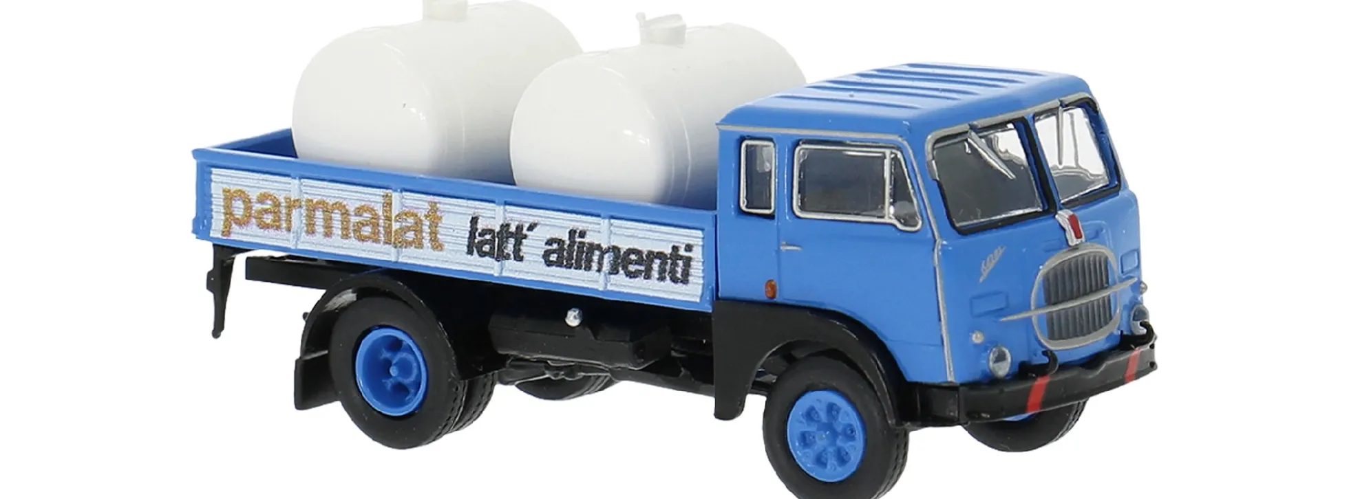 BREKINA 58618 Fiat 642 Pritsche blau Parmalat | LKW-Modell 1:87