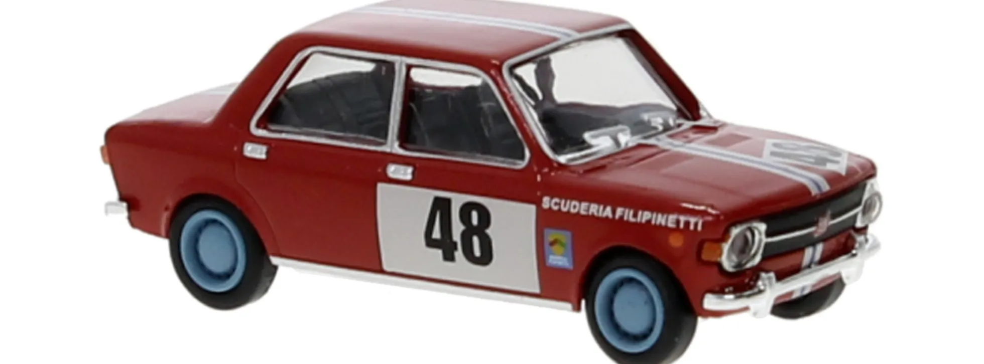 BREKINA 22542 Fiat 128 #48 Scuderia Filipinetti | Modellauto 1:87