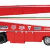 BREKINA 58575 Fiat 691T Renntransporter mit 2 Ferrari 312 T2 + Figuren 1977 | LKW-Modell 1:87