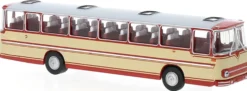 BREKINA 59938 Fleischer S5 1973 rot beige Busmodell 1:87