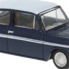 BREKINA 19337 Ford Anglia dunkelblau/weiß | Modellauto 1:87