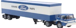 BREKINA 86328 Ford CSerie TiltCab Koffersattelzug Ford Ersatzteile 1961 LKW-Modell 1:87