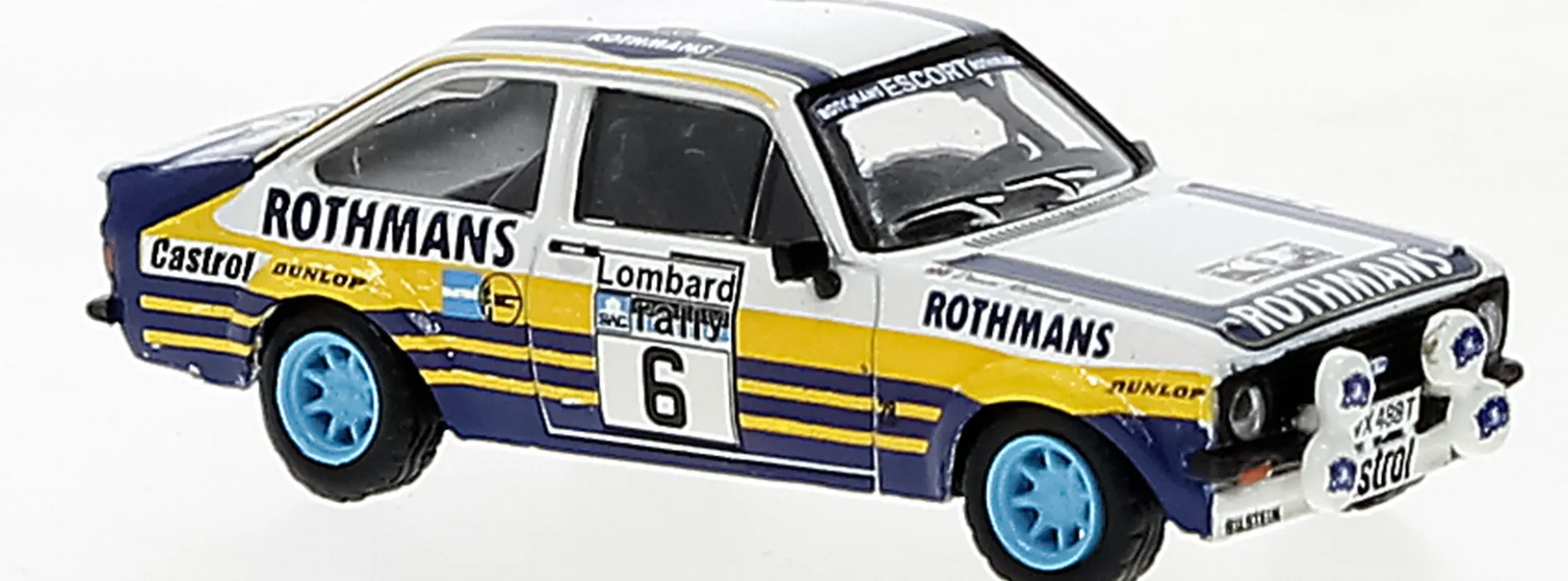 BREKINA 19587 Ford Escort RS 1800 Rallye RAC Lombard Ari Vatanen 1979 Automodell 1:87
