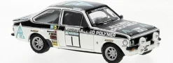 BREKINA 19581 Ford Escort RS 1800 Rallye RAC Lombard T.Mäkinen A.Polymer 1975 Automodell 1:87